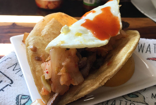 How to make Grocery Shopping Fun + Kimchi Tacos