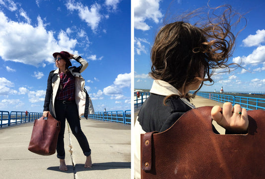 A Letter about Leather: Raine’s Market Tote