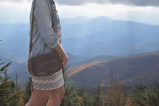 Unbelievably Soft Military Boot Leather + A Trendy New Crossbody Bag