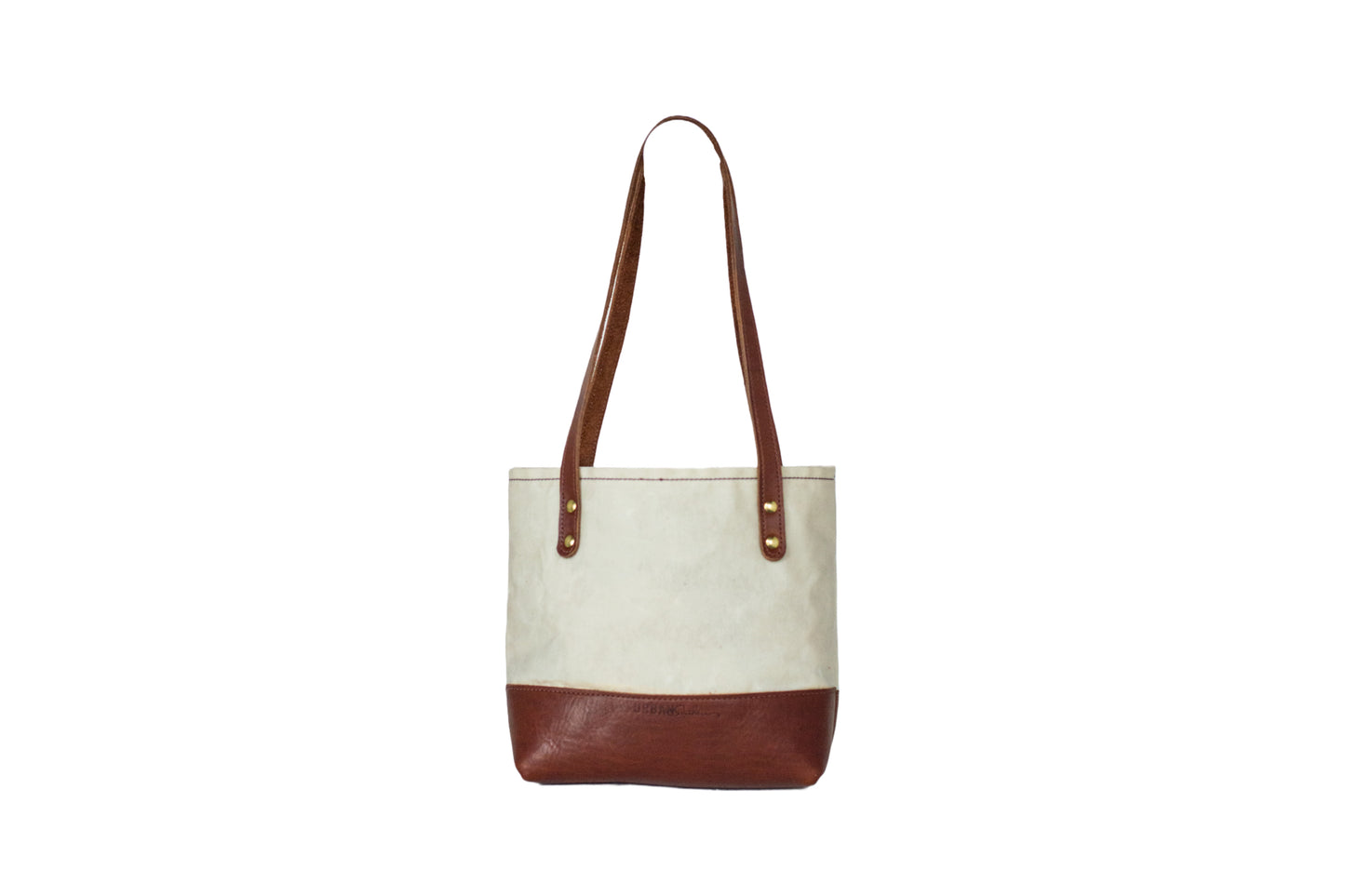 The Urban Southern Mini Canvas Tote in Cream.