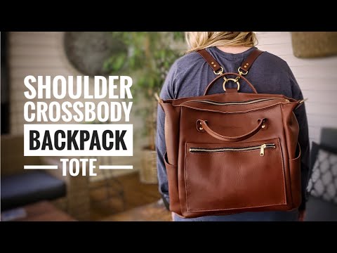 A YouTube influencer tests out the Urban Southern Legacy Backpack Tote and shares her honest review. Closed captioning available through YouTube.