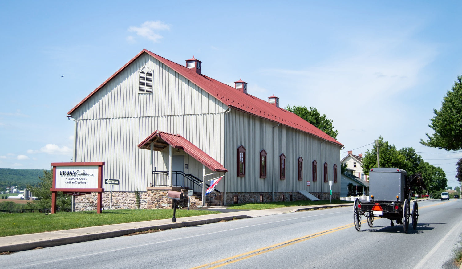 The exterior of the Urban Southern store.