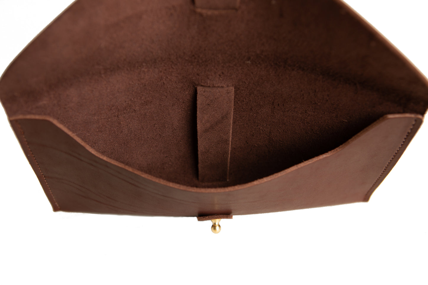 The inside of the 5th Avenue Clutch.
