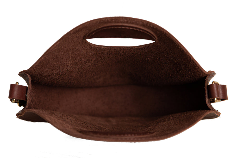 Urban Southern Leather Britt Circle Crossbody Bag