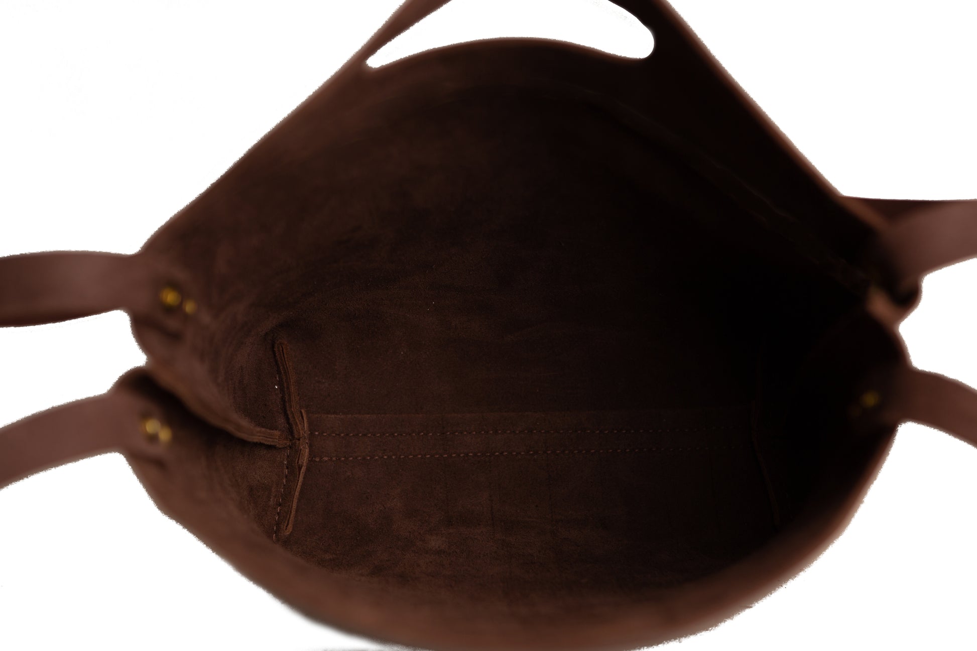 The open storage area inside the Mini Market Tote.
